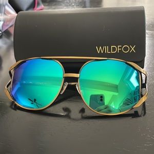 Wildfox sunglasses. Oversized. Only worn once. Like brand new.